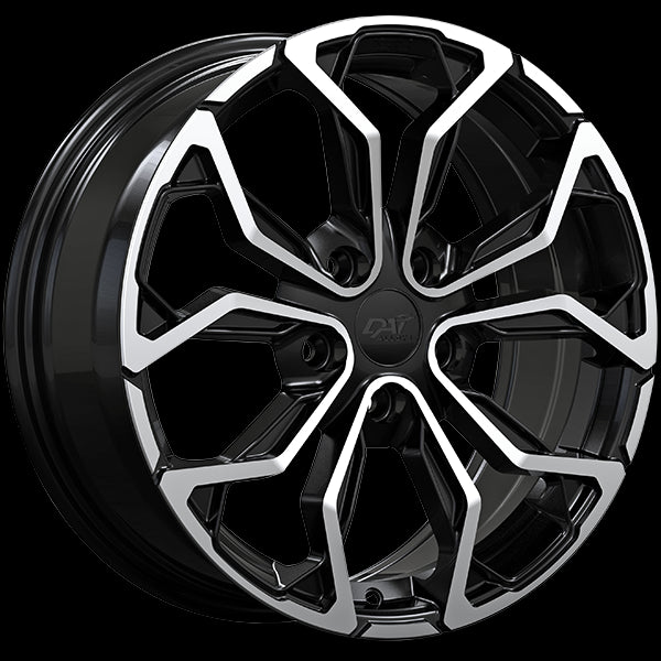 DAI Wheels MUSE (Gloss Black - Machined Face) | 17x7.0 | 5x115 | 40 | 70.3