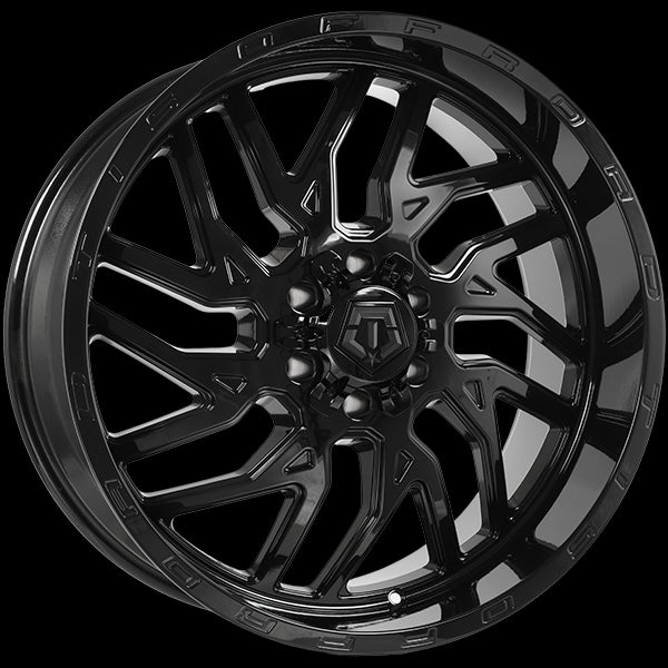 TIS Wheels 544 (Gloss Black) | 22x10.0 | 6x135/6x139.7 | -19 | 108.1