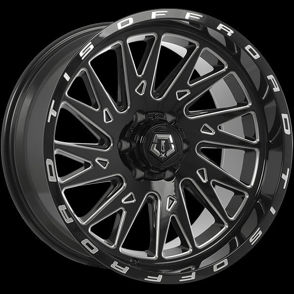 TIS Wheels 547 (Gloss Black - Milled Edge) | 20x10.0 | 6x135 | -19 | 87.1
