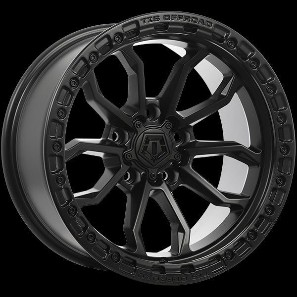 TIS Wheels 556 (Satin Black) | 17x9.0 | 5x127 | -13 | 71.5