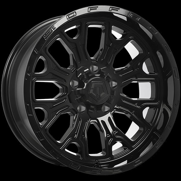 TIS Wheels 560 (Gloss Black) | 20x10.0 | 5x139.7/5x150 | -19 | 110.1