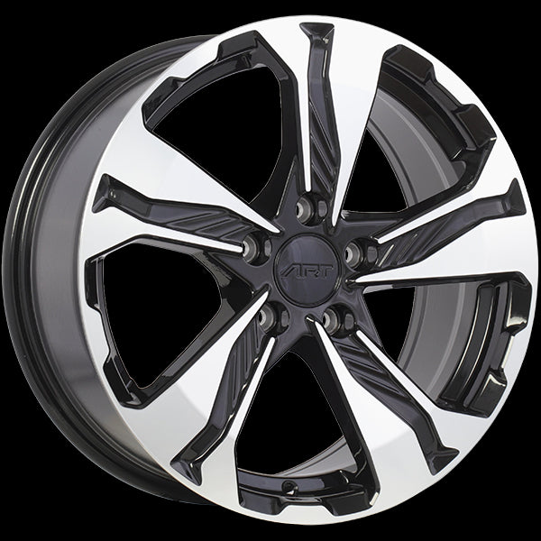 ART Replica REPLICA 298 (Gloss Black - Machined Face) | 17x7.5 | 5x114.3 | 45 | 64.1