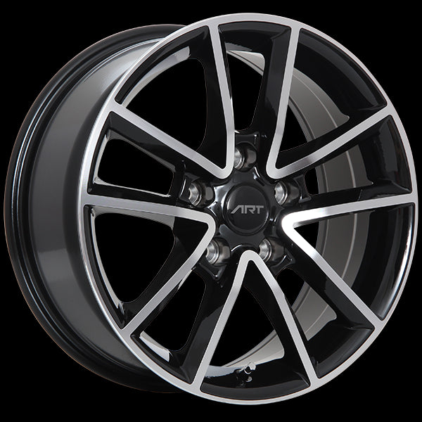 ART Replica REPLICA 48 (Gloss Black - Machined Face) | 17x7.5 | 5x127 | 35 | 71.5