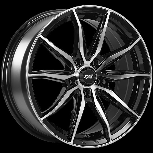 DAI Wheels FRANTIC (Gloss Black - Machined Face) | 15x6.5 | 5x114.3 | 38 | 67.1