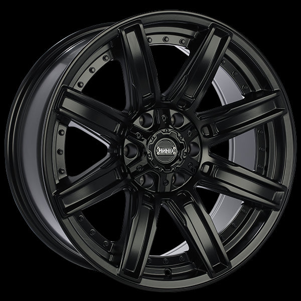 Ruffino HARD FORGED (Satin Black) | 17x9.0 | 6x135/6x139.7 | 20 | 87.1