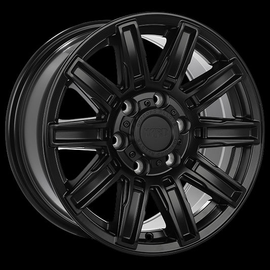 Ruffino HARD FORGED (Satin Black) | 16x8.0 | 6x130 | 45 | 84.1