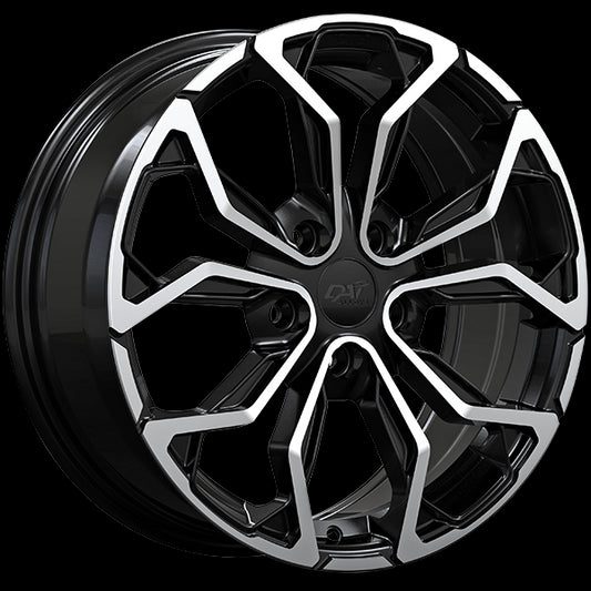 DAI Wheels MUSE (Gloss Black - Machined Face) | 17x7.0 | 5x105 | 39 | 56.6