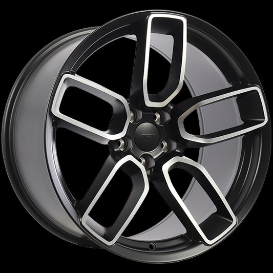 ART Replica REPLICA 348 (Satin Black - Machined Face) | 20x11.0 | 5x115 | 20 | 71.5