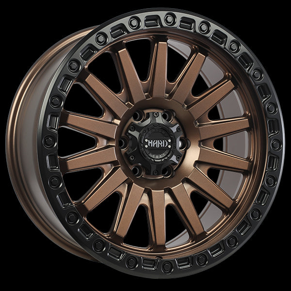 Ruffino HARD BLAZE (Satin Bronze Face - Satin Black Lip) | 18x9.0 | 6x135 | 25 | 87.1