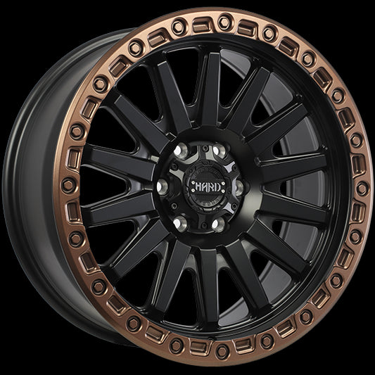 Ruffino HARD BLAZE (Satin Black - Satin Bronze Lip) | 20x9.0 | 6x139.7 | 15 | 108.1