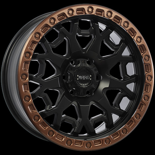 Ruffino HARD MIDNIGHT (Satin Black - Satin Bronze Lip) | 20x9.0 | 6x139.7 | 15 | 108.1