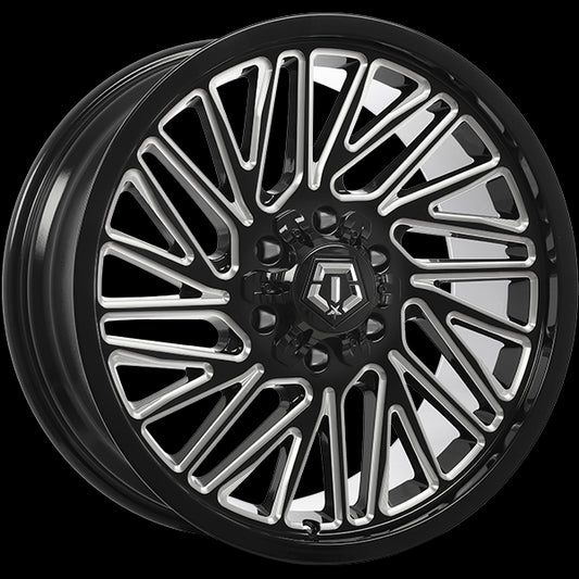 TIS Wheels 553 (Gloss Black - Milled Edge) | 20x9.0 | 6x135/6x139.7 | 18 | 106.1