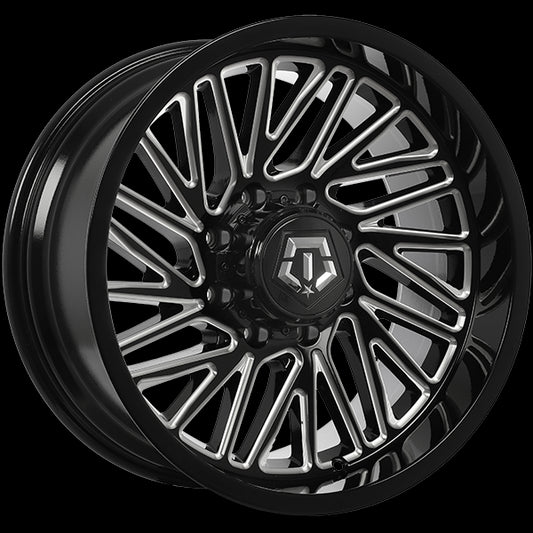 TIS Wheels 553 (Gloss Black - Milled Edge) | 20x10.0 | 8x170 | -12 | 125.2