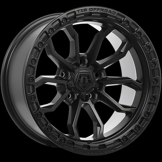 TIS Wheels 556 (Satin Black) | 17x9.0 | 5x127 | -13 | 71.5