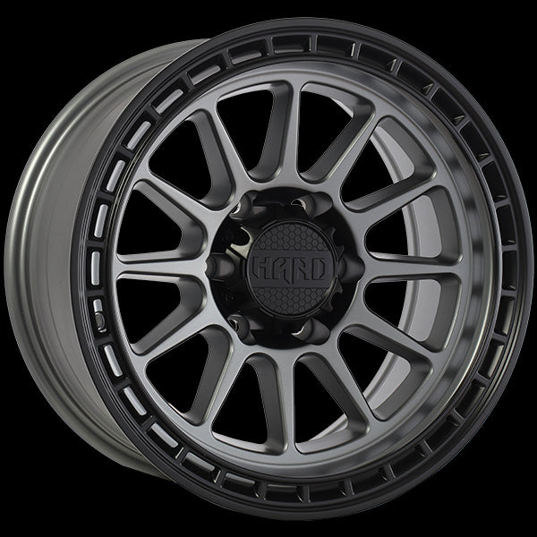Ruffino HARD MOJAVE (Satin Grey - Black Lip) | 17x8.5 | 6x139.7 | -6 | 93.1