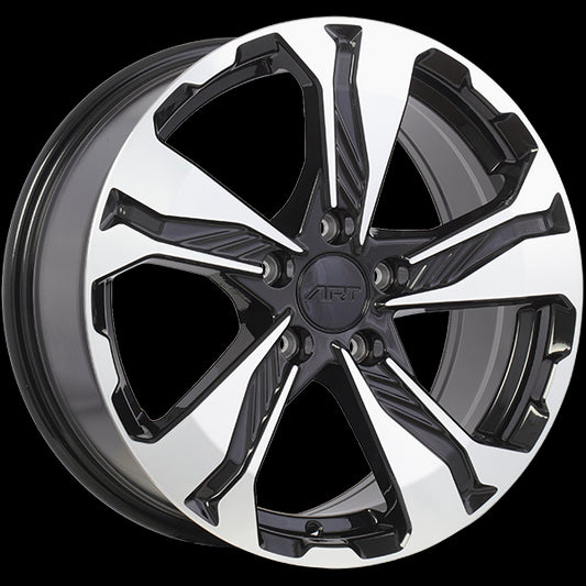 ART Replica REPLICA 298 (Gloss Black - Machined Face) | 17x7.5 | 5x114.3 | 45 | 64.1