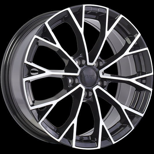 ART Replica REPLICA 382 (Gloss Black - Machined Face) | 19x8.0 | 5x112 | 45 | 57.1