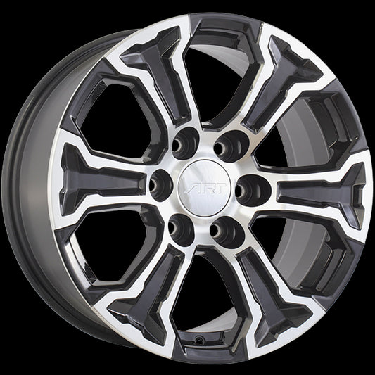 ART Replica REPLICA 385 (Gloss Black - Machined Face) | 18x8.5 | 6x139.7 | 26 | 77.8