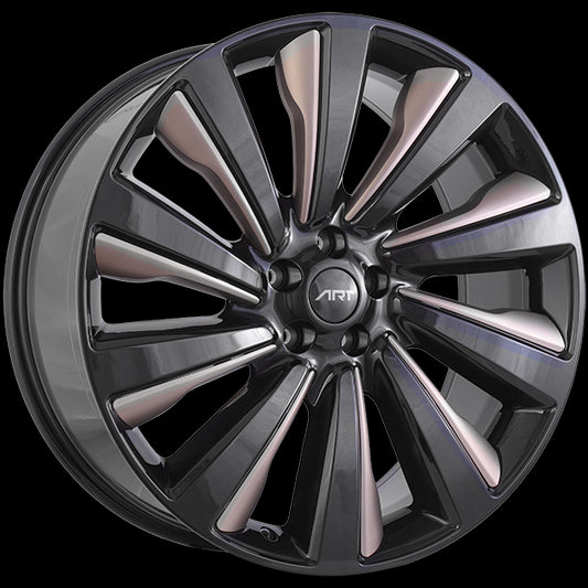 ART Replica REPLICA 392 (Gloss Black - Caramel Inserts) | 23x9.5 | 5x120 | 42 | 72.6