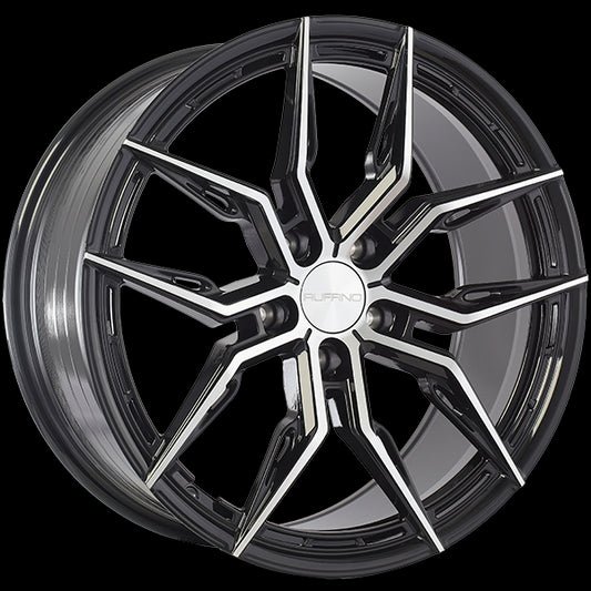 Ruffino ELEGANZA (Gloss Black - Machined Face) | 20x9.0 | 5x127 | 34 | 71.5