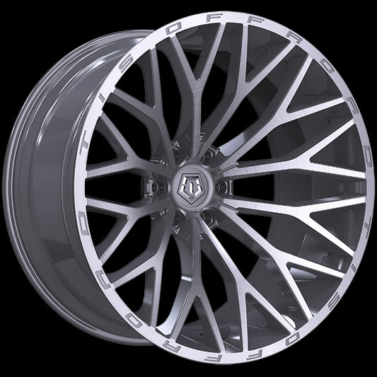 TIS Wheels 566 (Silver - Brushed Face) | 20x10.0 | 6x139.7 | -24 | 106.1