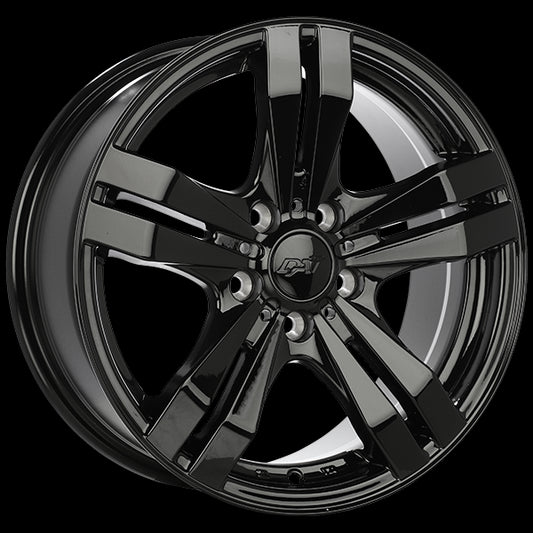 DAI Wheels TARGET (Gloss Black) | 15x6.5 | 4x100 | 38 | 54.1