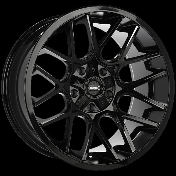 Ruffino HARD TACTICAL (Gloss Black - Milled Edge) | 20x10.0 | 5x127/5x139.7 | -12 | 77.8