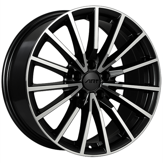 ART Replica 128 (Gloss Black - Machined Face) | 18x8.0 | 5x112 | +35 | 66.5