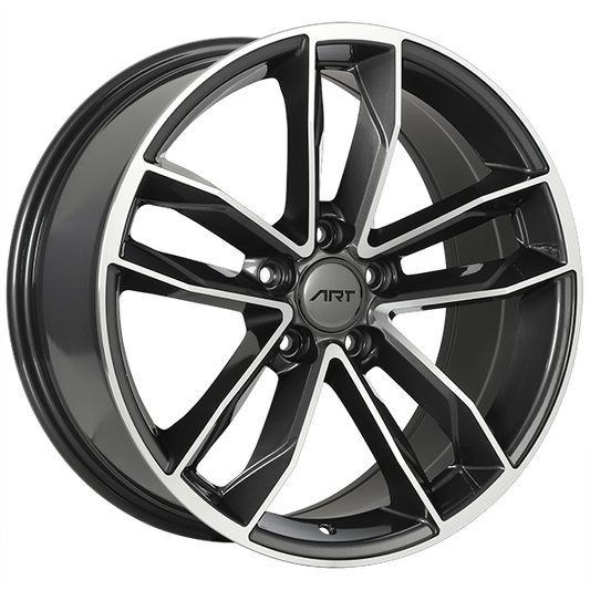 ART Replica 129 (Dark Gunmetal - Machined Face) | 19x8.5 | 5x112 | +35 | 66.5
